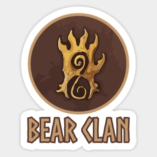 Blood Rage Bear Clan Board Game Graphic - Tabletop Gaming Sticker